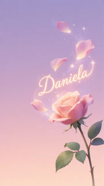 Daniela - Rosa Etérea Iluminada
