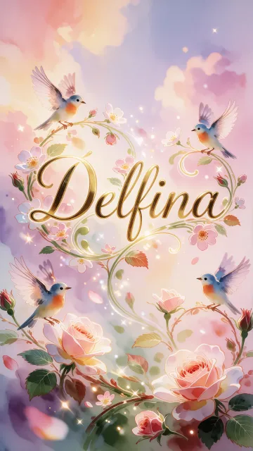 Delfina - Jardín Mágico Primaveral
