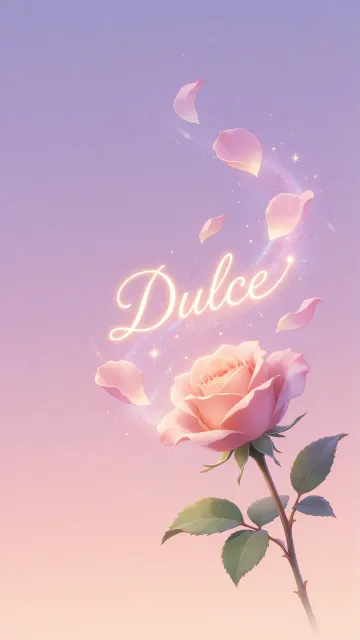 Dulce - Rosa Etérea Iluminada