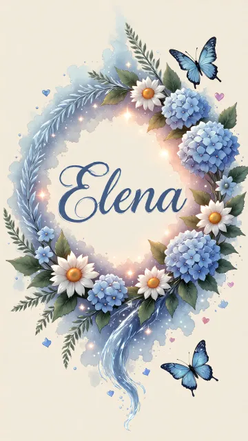 Elena - Magia en Cursiva