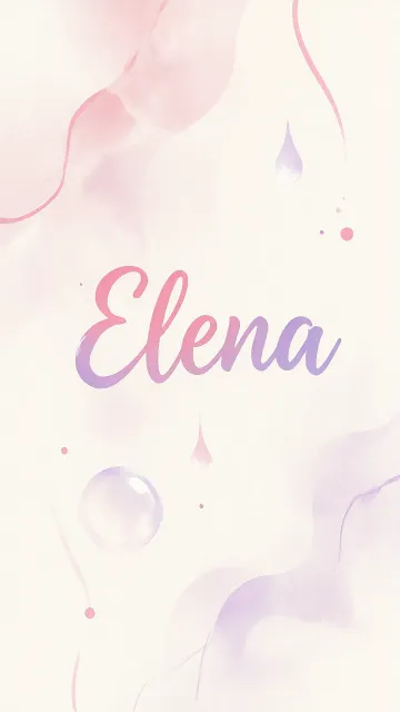 Elena - Sueños en Tonos Pastel