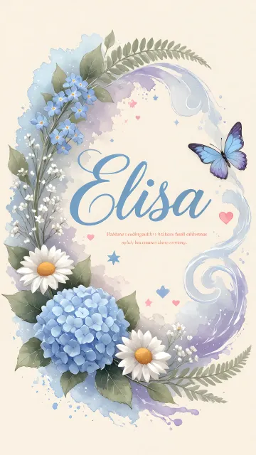 Elisa - Jardín de Hortensias