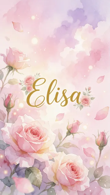 Elisa - Rosas de Acuarela Mágica