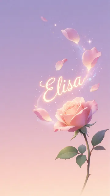 Elisa - Rosa Etérea Iluminada