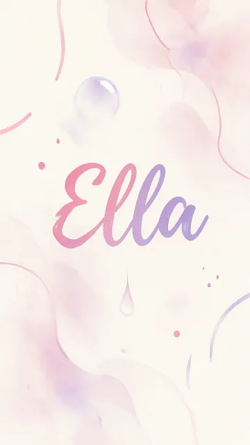Ella - Sueños en Tonos Pastel