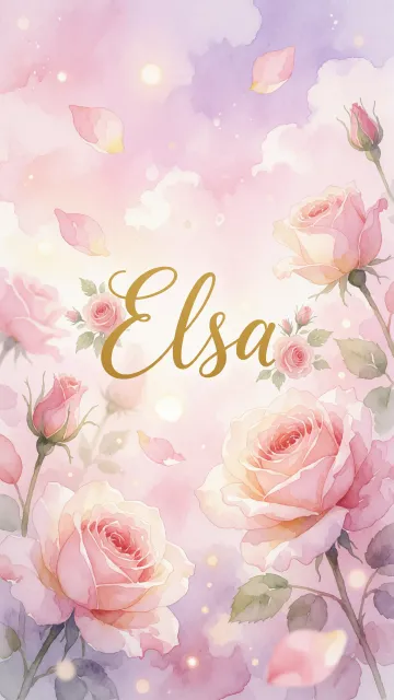 Elsa - Rosas de Acuarela Mágica
