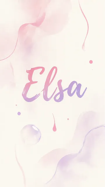 Elsa - Sueños en Tonos Pastel