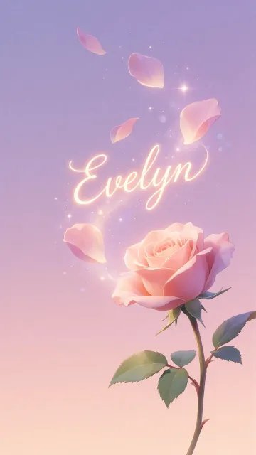 Evelyn - Rosa Etérea Iluminada
