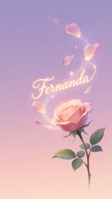 Fernanda - Rosa Etérea Iluminada