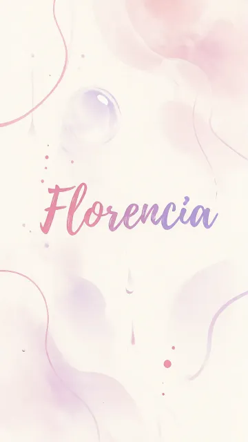 Florencia - Sueños en Tonos Pastel