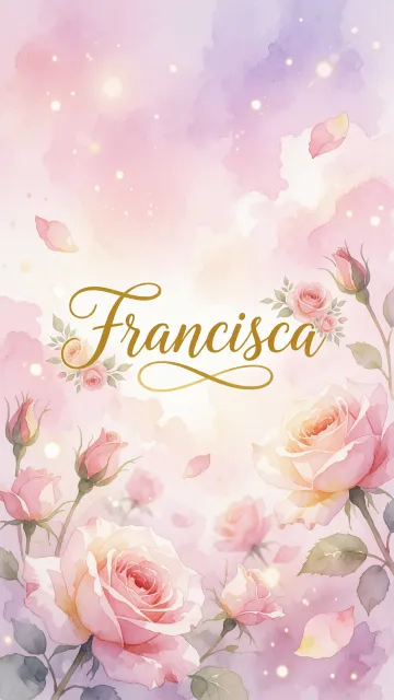 Francisca - Rosas de Acuarela Mágica