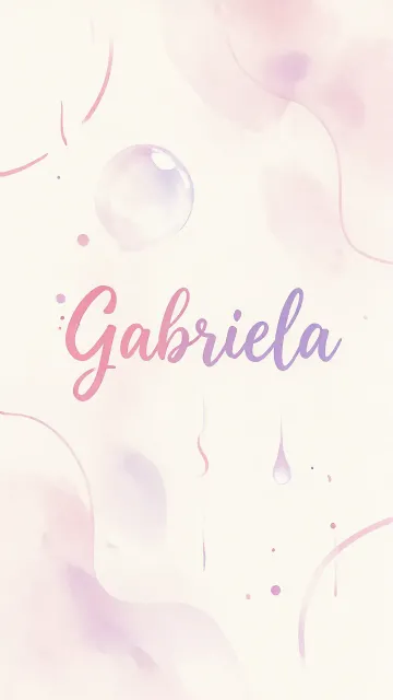 Gabriela - Sueños en Tonos Pastel