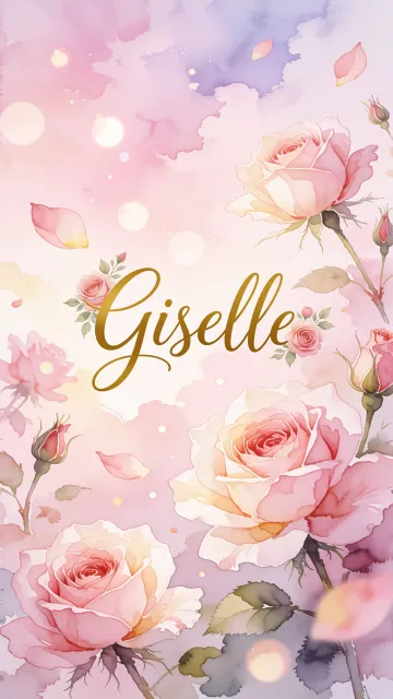 Giselle - Rosas de Acuarela Mágica