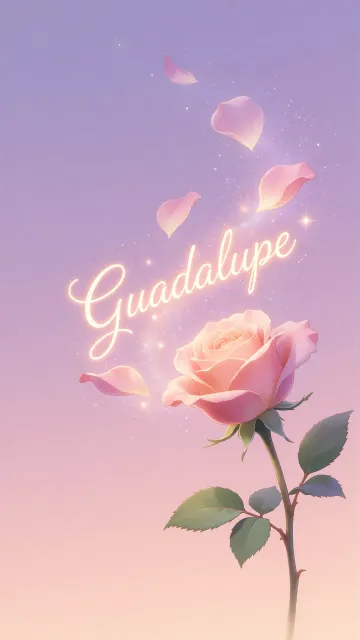 Guadalupe - Rosa Etérea Iluminada