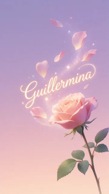 Guillermina - Rosa Etérea Iluminada