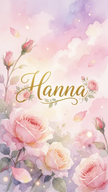Hanna - Rosas de Acuarela Mágica