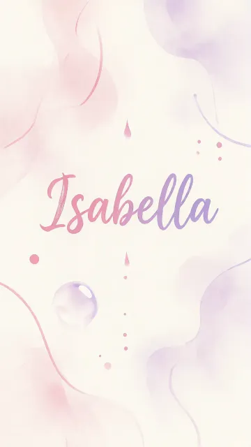 Isabella - Sueños en Tonos Pastel