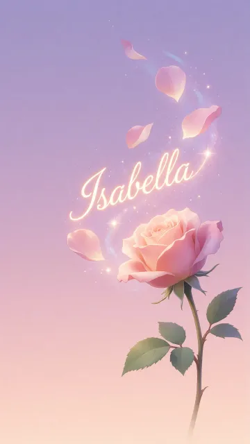 Isabella - Rosa Etérea Iluminada