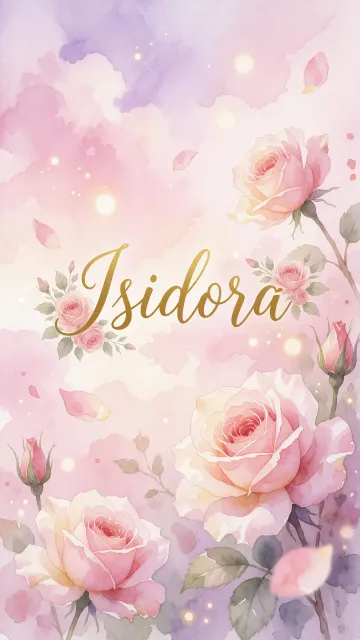 Isidora - Rosas de Acuarela Mágica