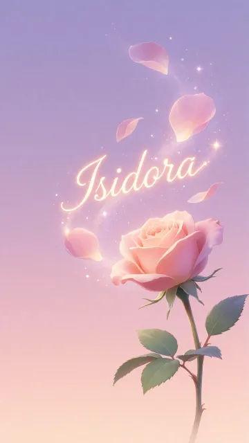 Isidora - Rosa Etérea Iluminada