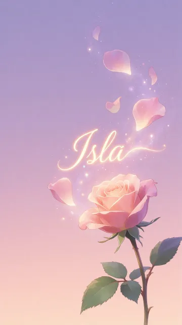 Isla - Rosa Etérea Iluminada