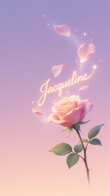 Jacqueline - Rosa Etérea Iluminada