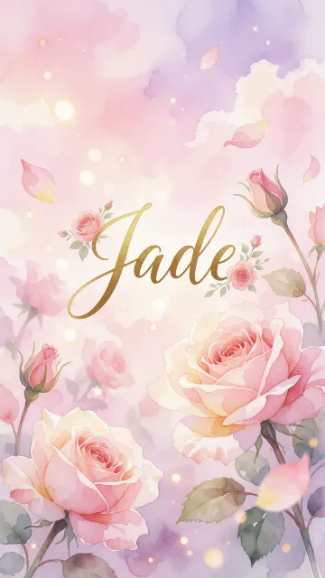 Jade - Rosas de Acuarela Mágica