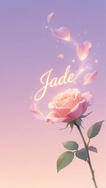 Jade - Rosa Etérea Iluminada