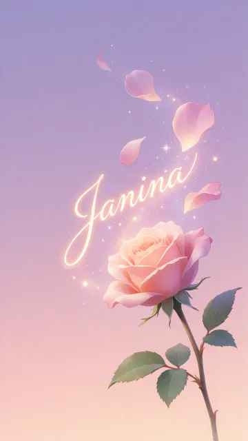 Janina - Rosa Etérea Iluminada