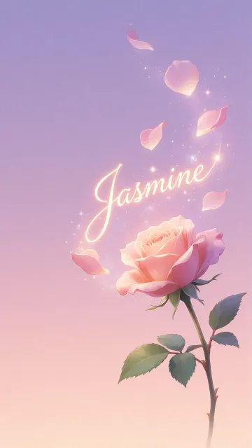 Jasmine - Rosa Etérea Iluminada