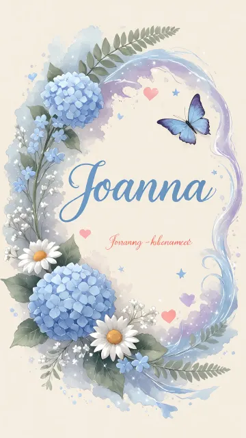 Joanna - Jardín de Hortensias