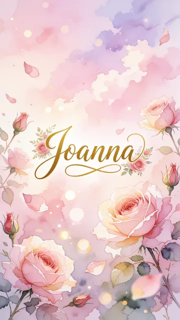 Joanna - Rosas de Acuarela Mágica