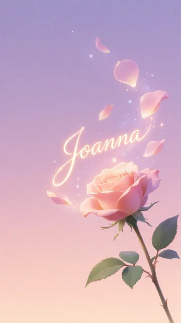 Joanna - Rosa Etérea Iluminada
