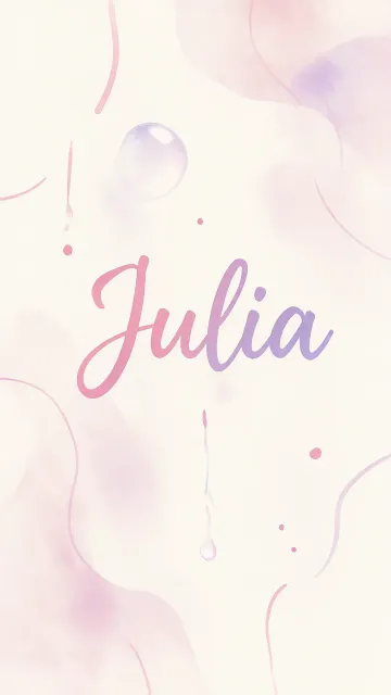 Julia - Sueños en Tonos Pastel