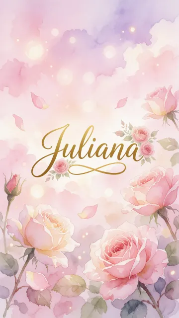 Juliana - Rosas de Acuarela Mágica