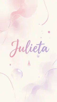 Julieta - Sueños en Tonos Pastel