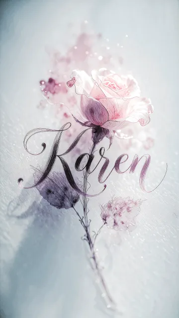 Karen - Rosa Eterna