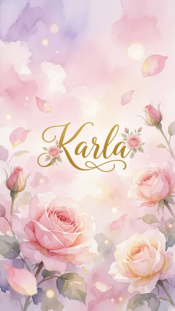 Karla - Rosas de Acuarela Mágica