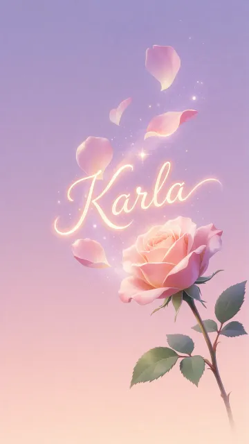 Karla - Rosa Etérea Iluminada