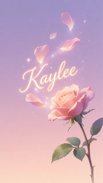 Kaylee - Rosa Etérea Iluminada