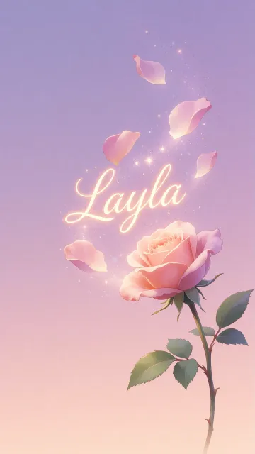 Layla - Rosa Etérea Iluminada