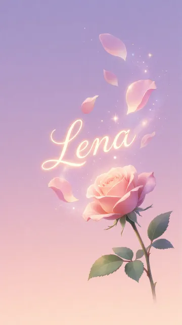 Lena - Rosa Etérea Iluminada