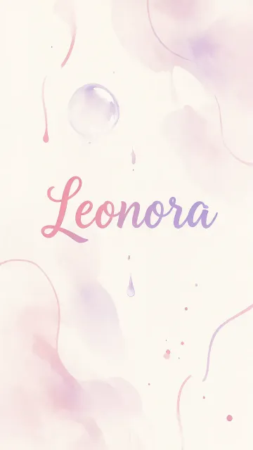 Leonora - Sueños en Tonos Pastel