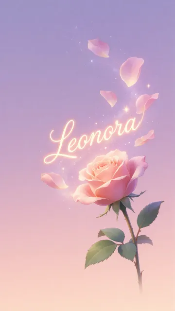 Leonora - Rosa Etérea Iluminada
