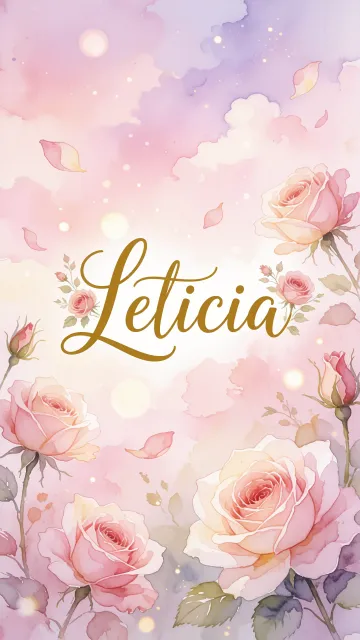 Leticia - Rosas de Acuarela Mágica