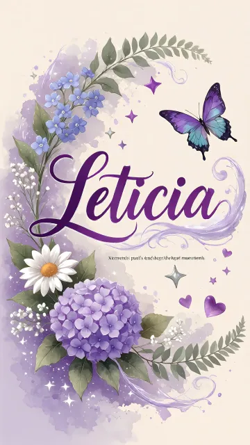 Leticia - Místico Lila