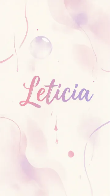 Leticia - Sueños en Tonos Pastel