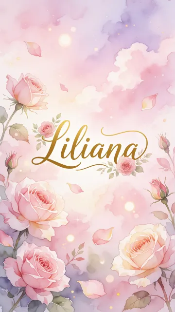 Liliana - Rosas de Acuarela Mágica