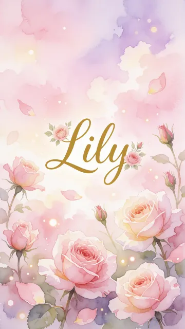 Lily - Rosas de Acuarela Mágica