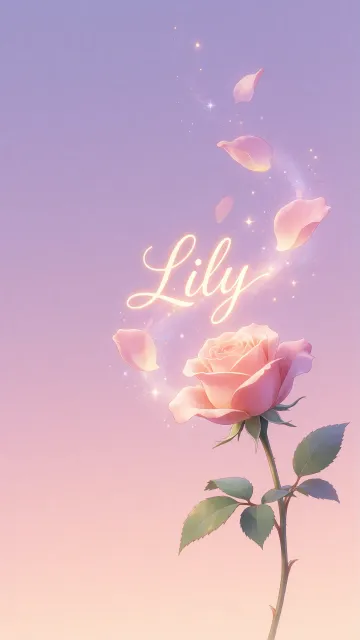 Lily - Rosa Etérea Iluminada
